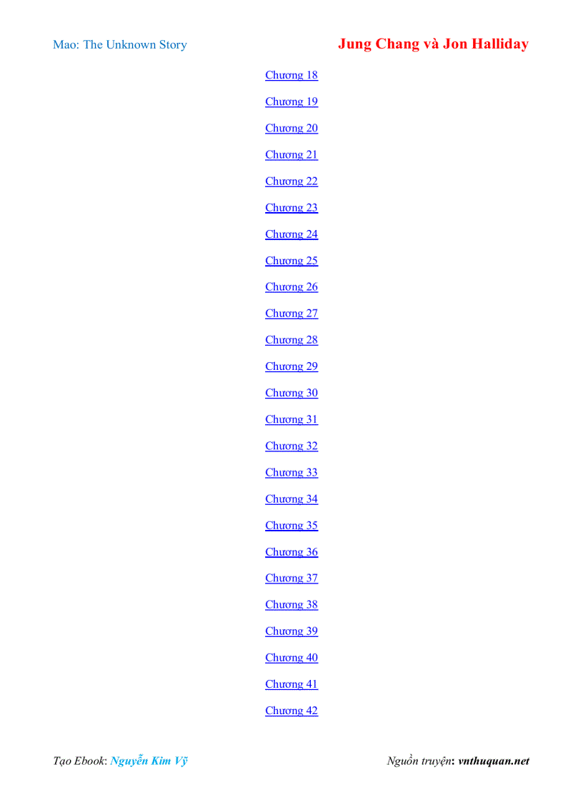 image for page Ebook Mao The Unknown Story Jung Chang và Jon Halliday