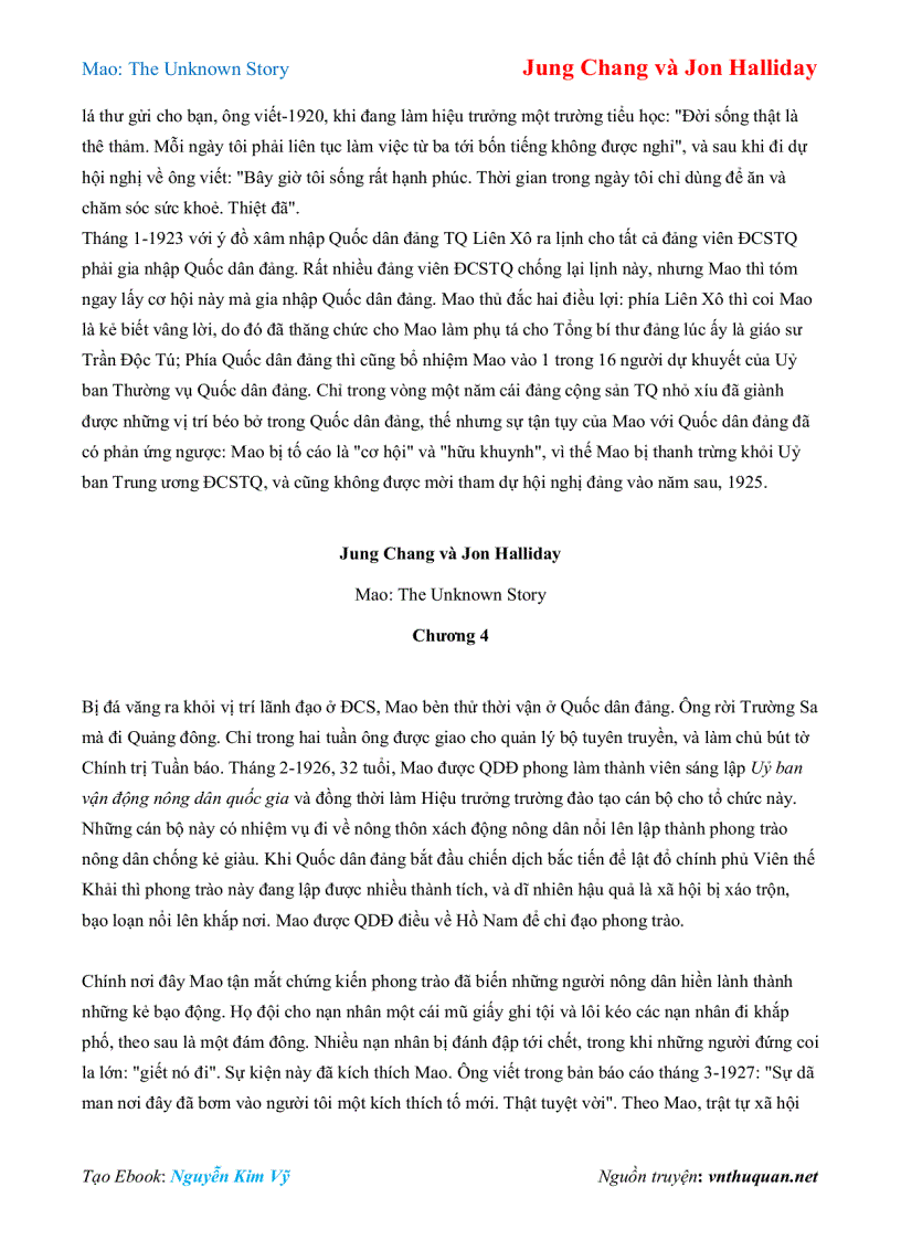 image for page Ebook Mao The Unknown Story Jung Chang và Jon Halliday