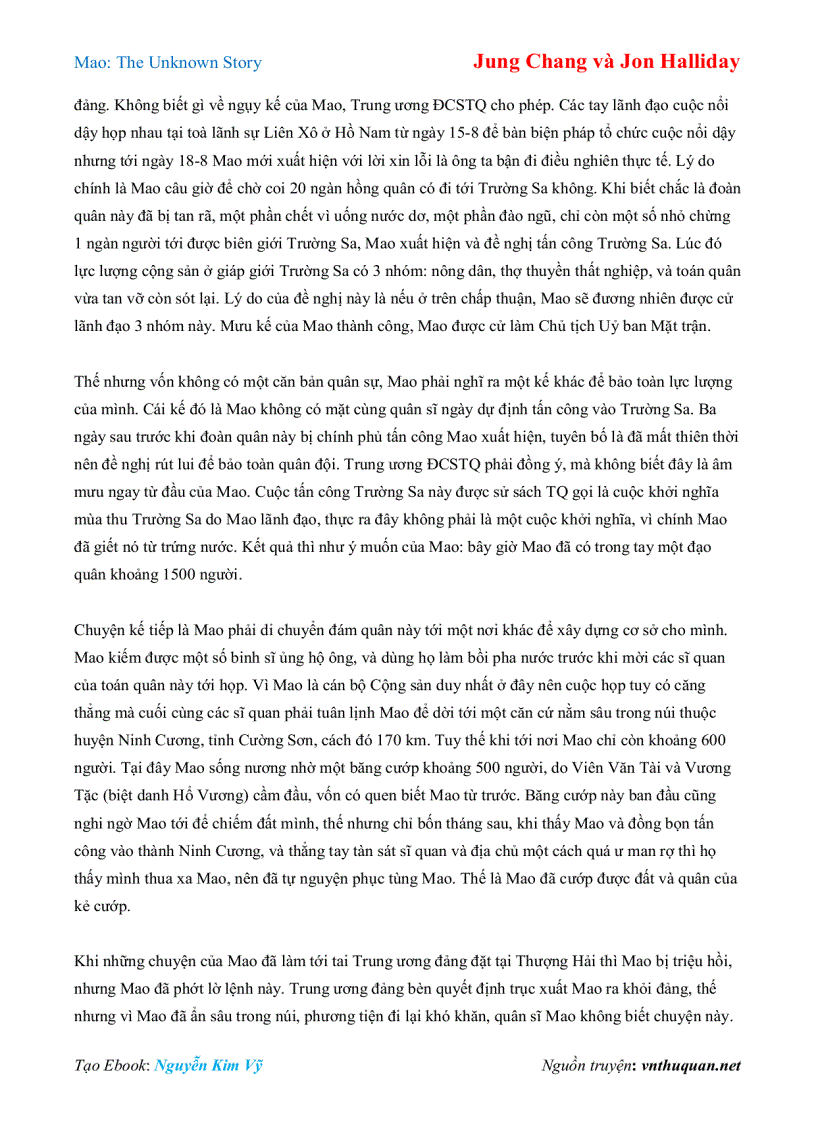 image for page Ebook Mao The Unknown Story Jung Chang và Jon Halliday