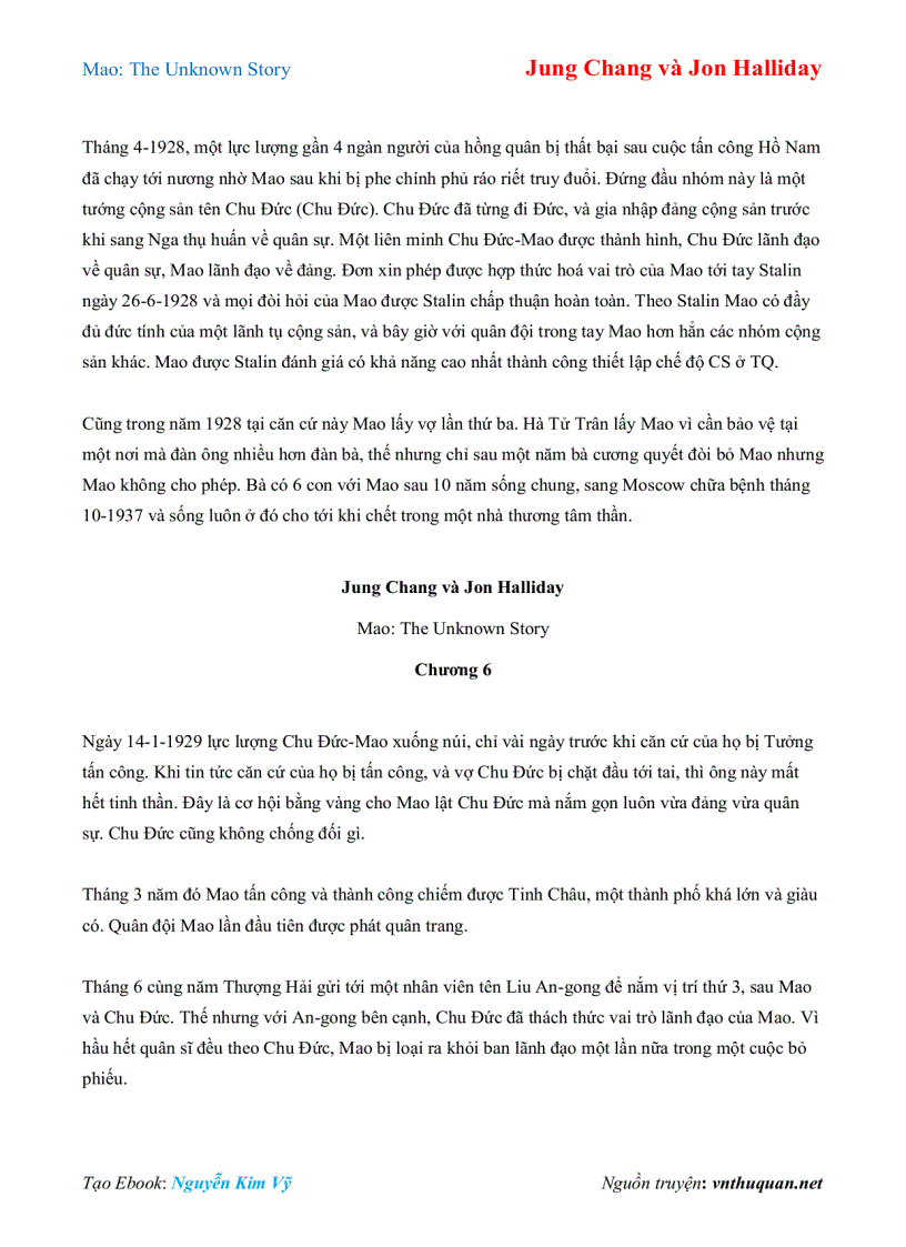 image for page Ebook Mao The Unknown Story Jung Chang và Jon Halliday