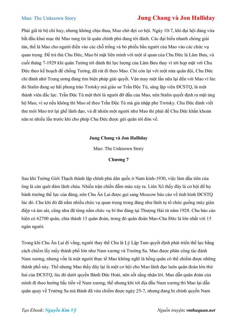 image for page Ebook Mao The Unknown Story Jung Chang và Jon Halliday