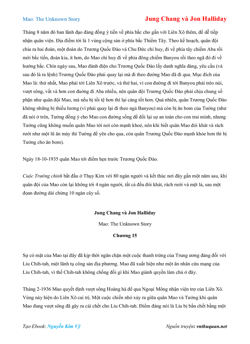 image for page Ebook Mao The Unknown Story Jung Chang và Jon Halliday