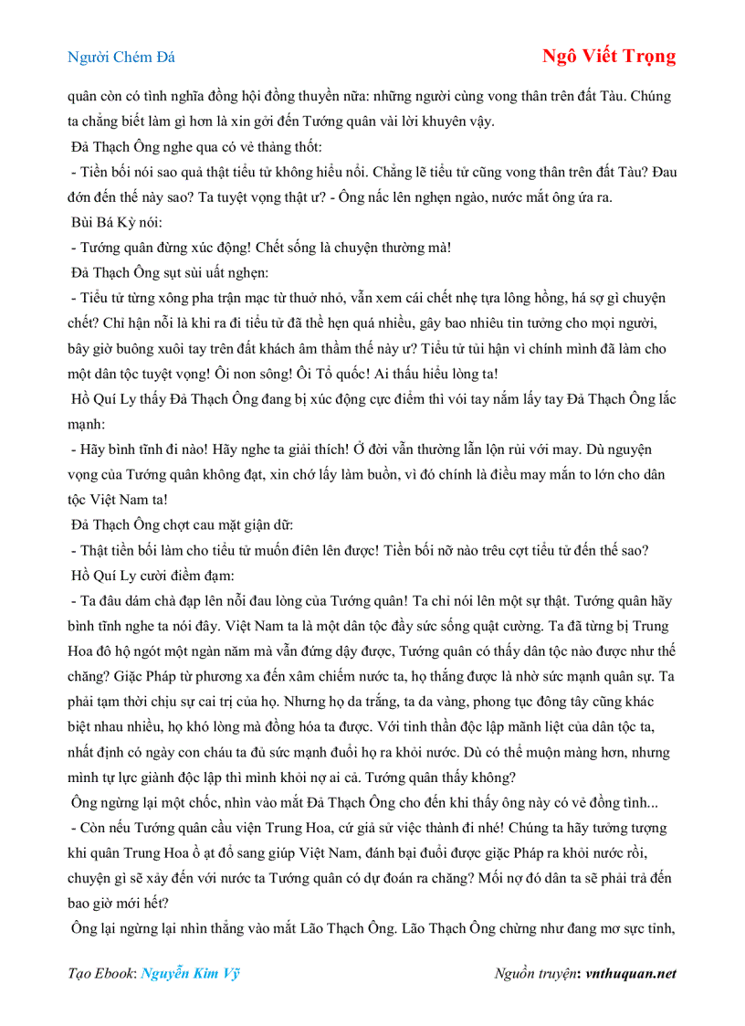 image for page Ebook Người Chém Đá Ngô Viết Trọng