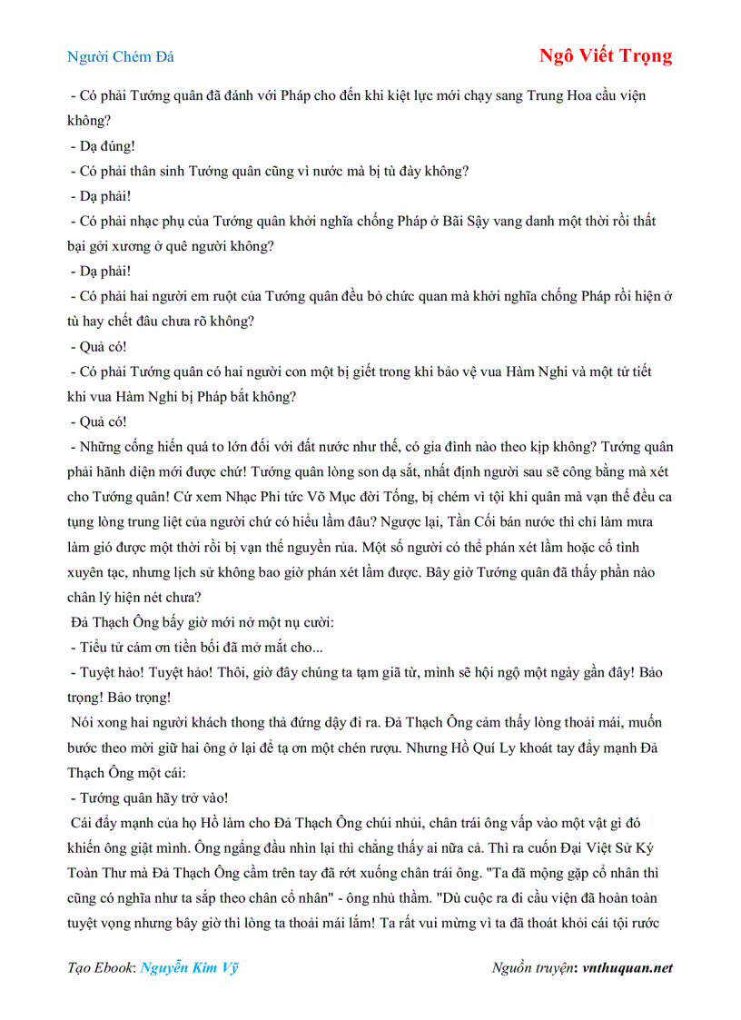 image for page Ebook Người Chém Đá Ngô Viết Trọng