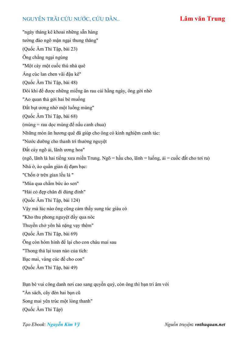 image for page Ebook NGUYỄN TRÃI CỨU NƯỚC CỨU DÂN Lâm văn Trung