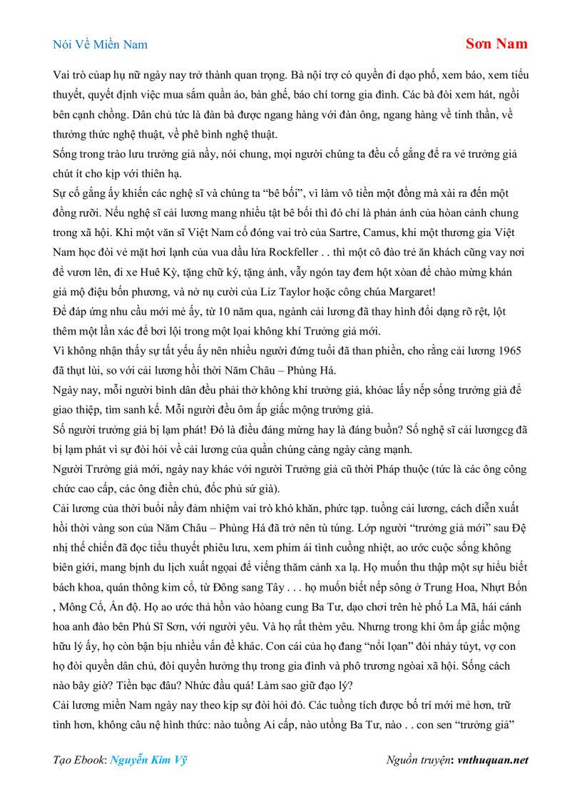 image for page Ebook Nói Về Miền Nam Sơn Nam