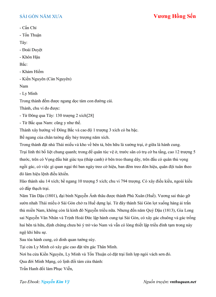 image for page Ebook SÀI GÒN NĂM XƯA Vương Hồng Sến