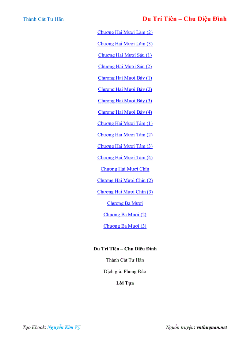 image for page Ebook Thành Cát Tư Hãn Du Trí Tiên Chu Diệu Đình