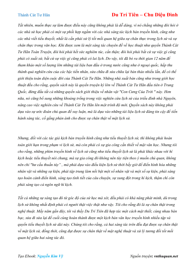 image for page Ebook Thành Cát Tư Hãn Du Trí Tiên Chu Diệu Đình