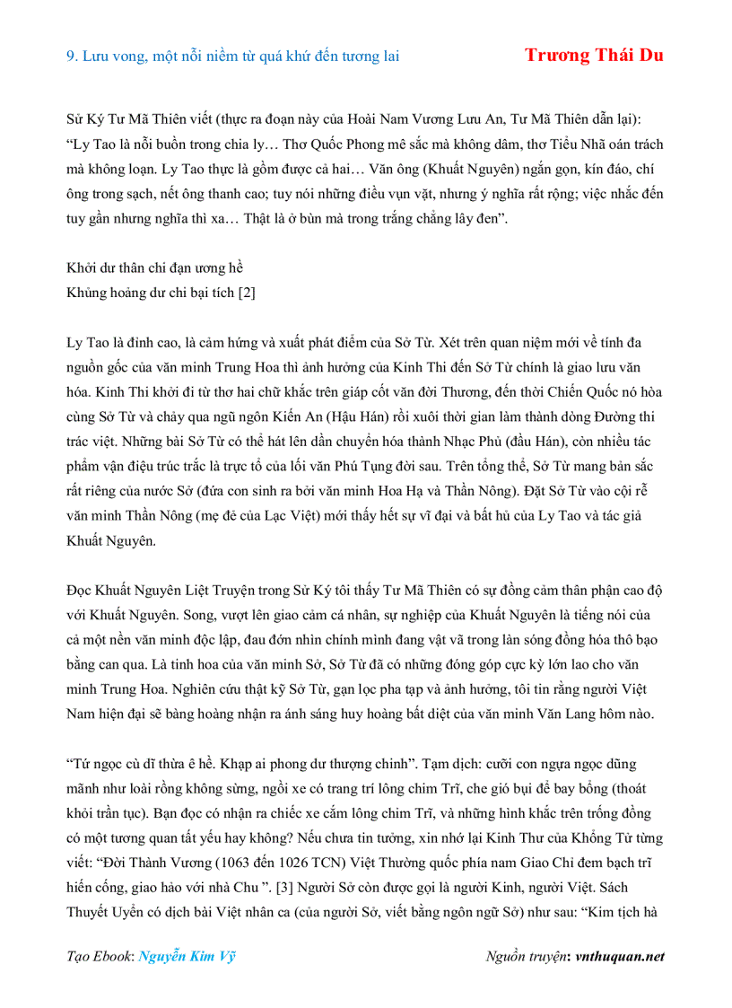 image for page Ebook Lưu vong một nỗi niềm từ quá khứ đến tương lai Trương Thái Du