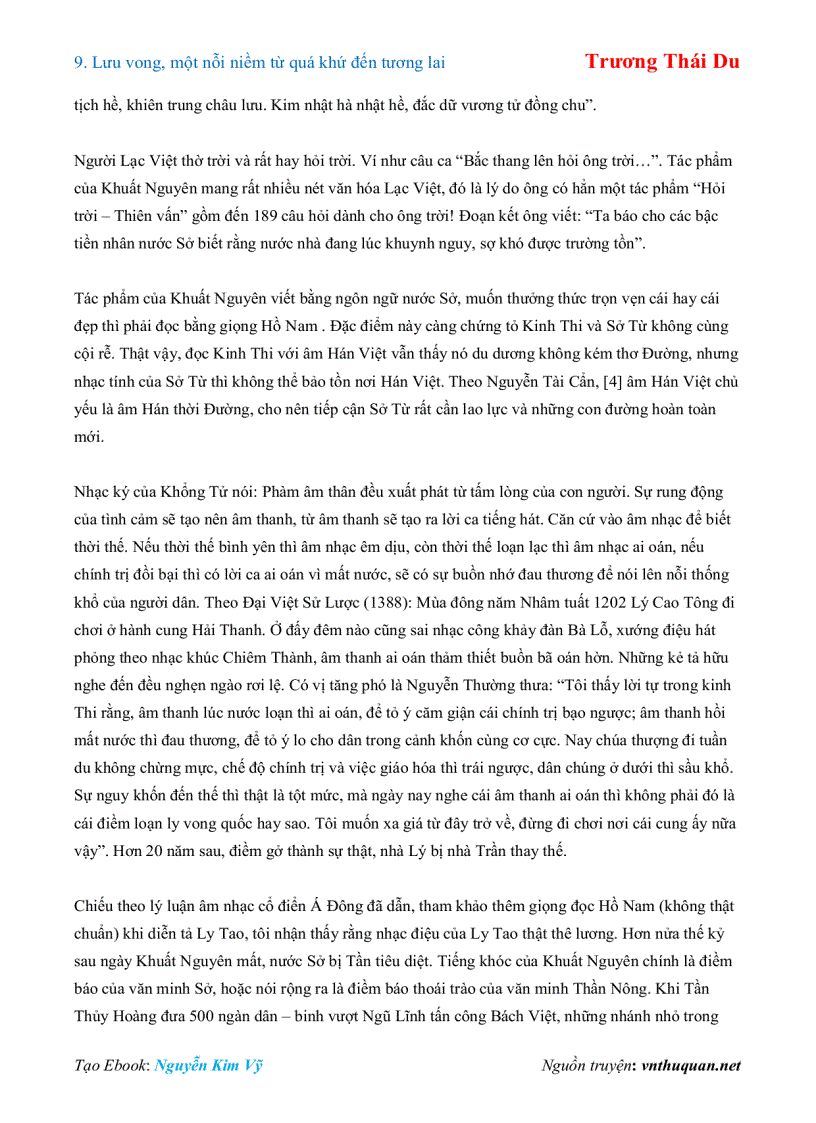 image for page Ebook Lưu vong một nỗi niềm từ quá khứ đến tương lai Trương Thái Du