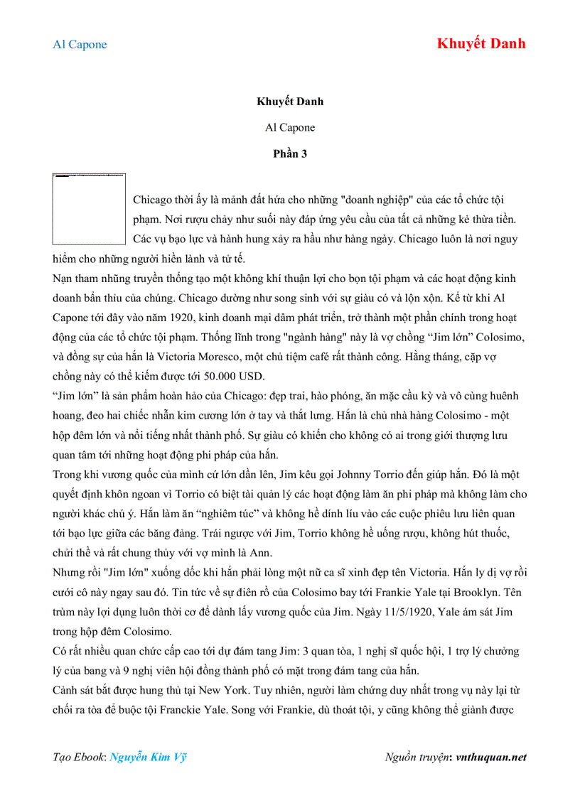 image for page Ebook Al Capone Khuyết Danh