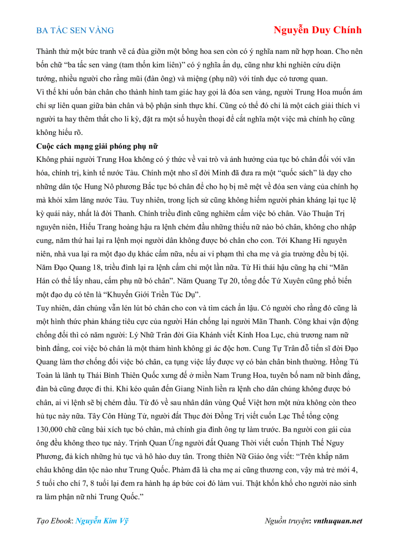 image for page Ebook BA TẤC SEN VÀNG Nguyễn Duy Chính