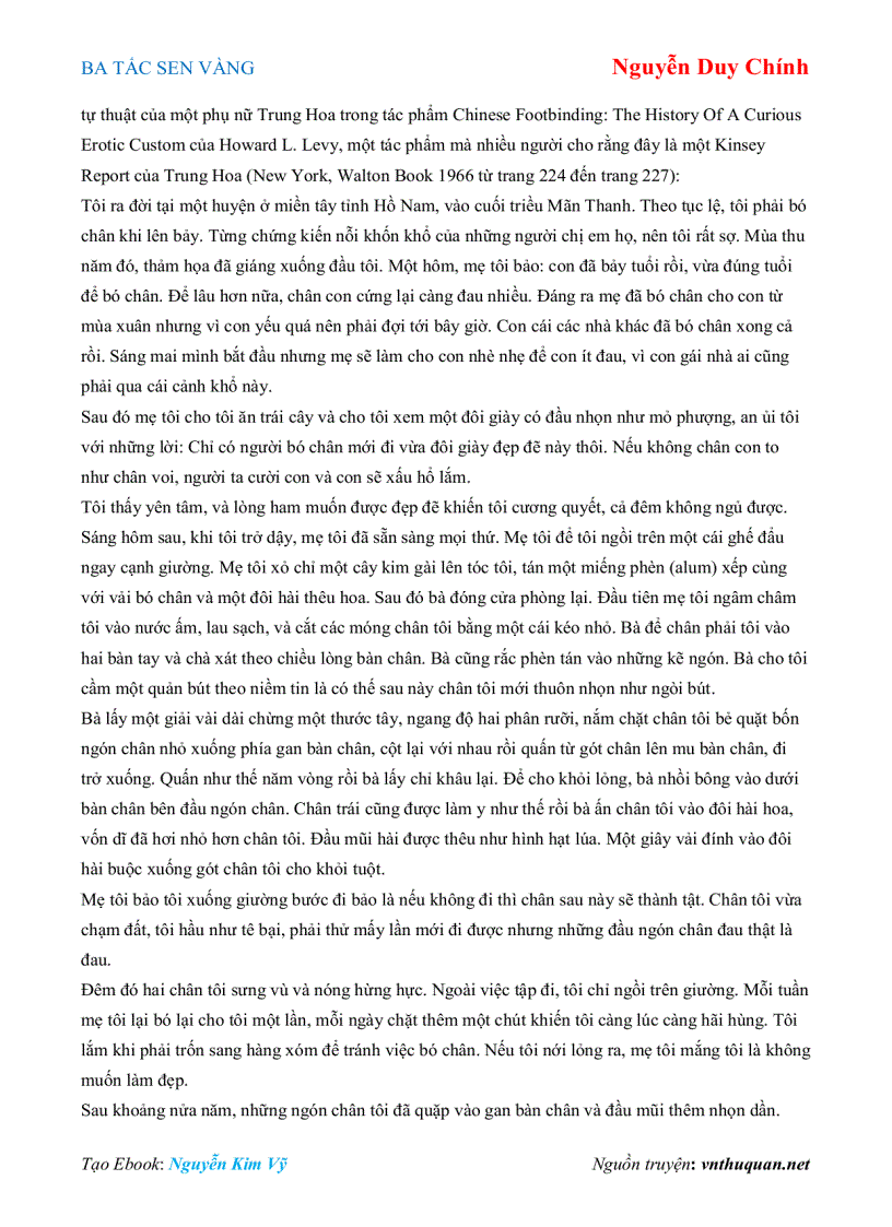 image for page Ebook BA TẤC SEN VÀNG Nguyễn Duy Chính