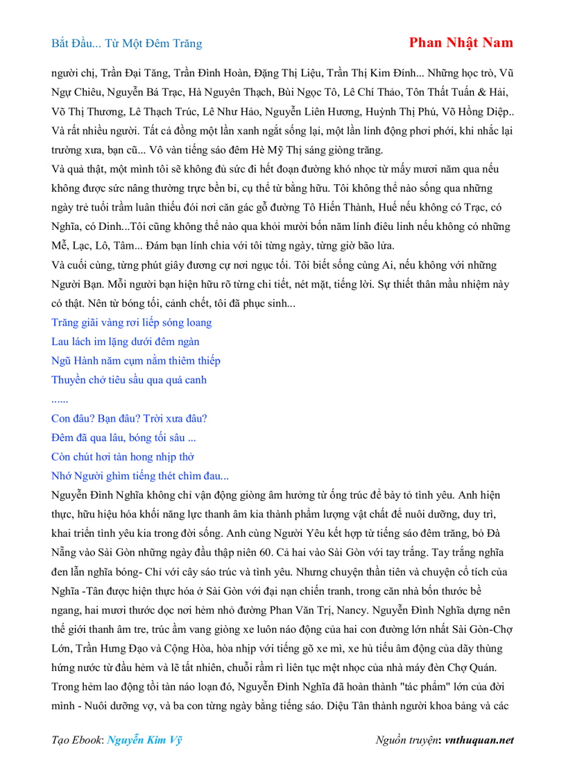 image for page Ebook Bắt Ðầu Từ Một Ðêm Trăng Phan Nhật Nam