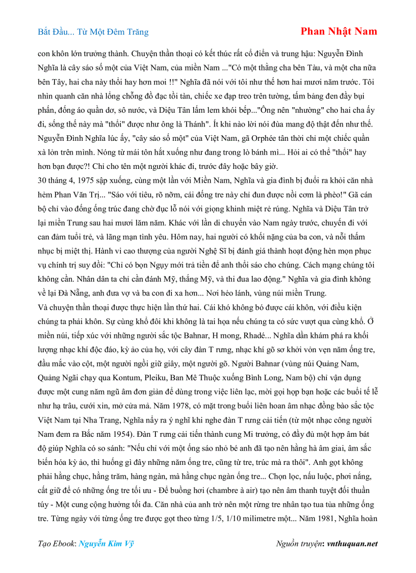 image for page Ebook Bắt Ðầu Từ Một Ðêm Trăng Phan Nhật Nam