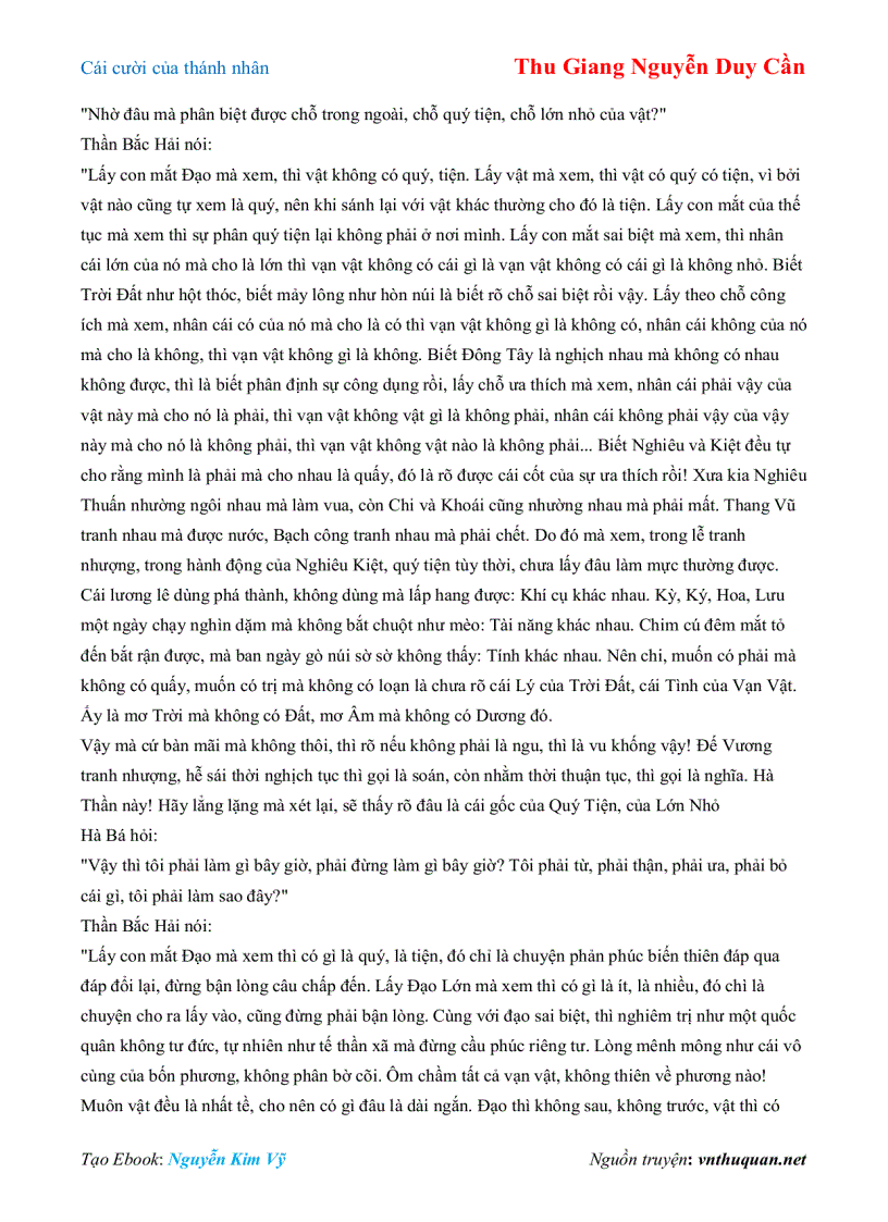 image for page Ebook Cái cười của thánh nhân Thu Giang Nguyễn Duy Cần