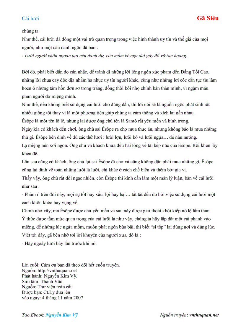 image for page Ebook Cái lưỡi Gã Siêu