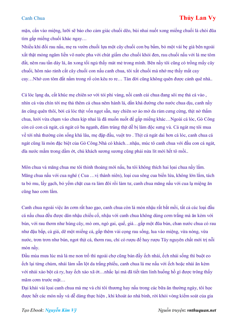 image for page Ebook Canh Chua Thủy Lan Vy