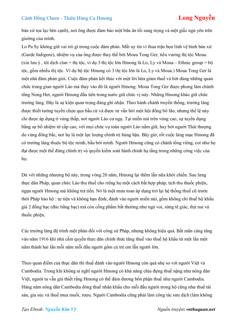 image for page Ebook Cánh Đồng Chum Thiên Hùng Ca Hmong Long Nguyễn