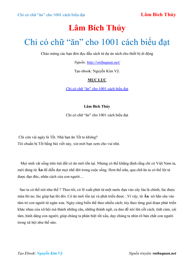 image for page Ebook Chỉ có chữ ăn cho 1001 cách biểu đạt Lâm Bích Thủy