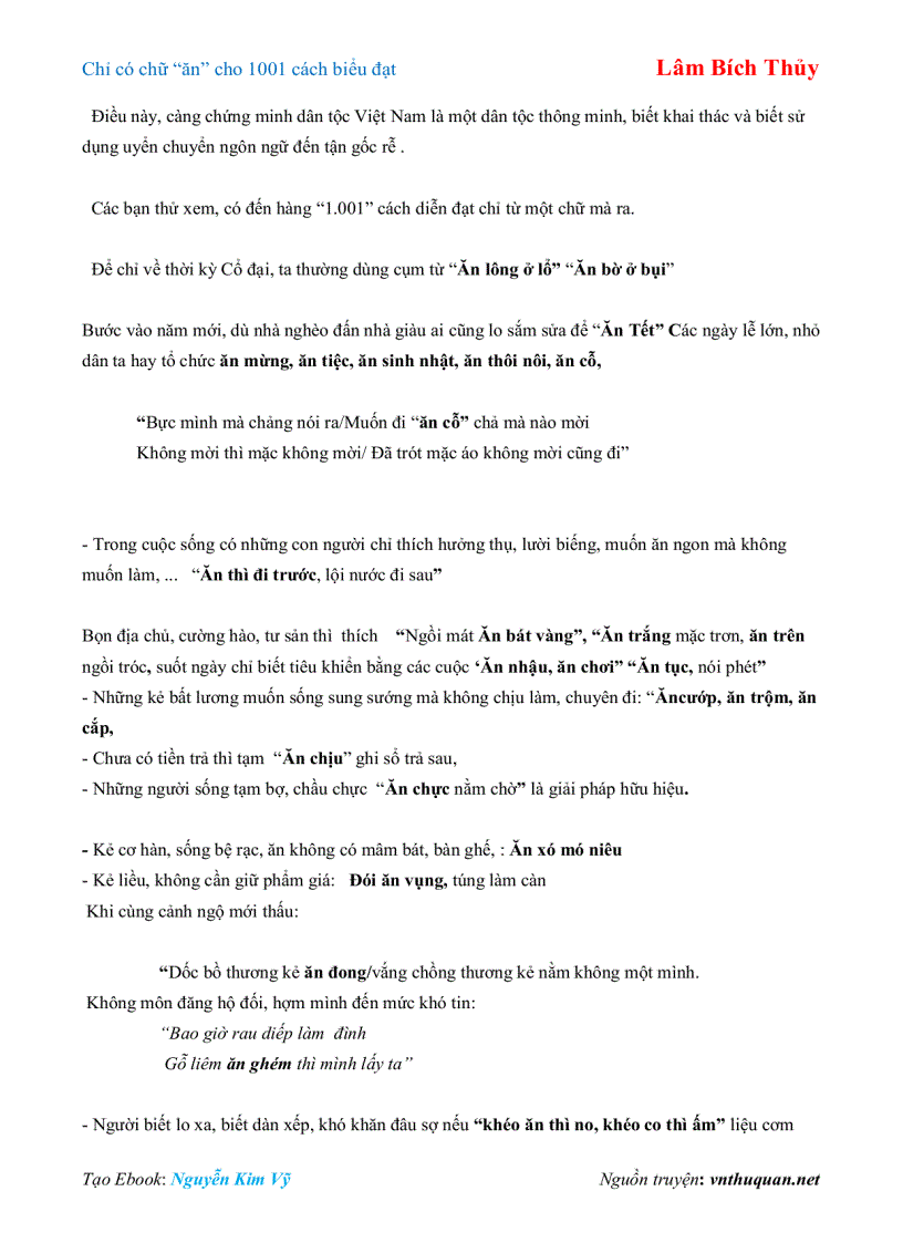 image for page Ebook Chỉ có chữ ăn cho 1001 cách biểu đạt Lâm Bích Thủy