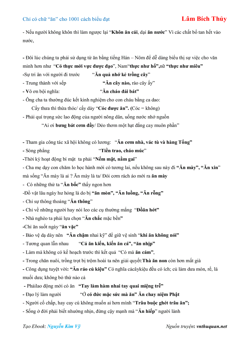 image for page Ebook Chỉ có chữ ăn cho 1001 cách biểu đạt Lâm Bích Thủy