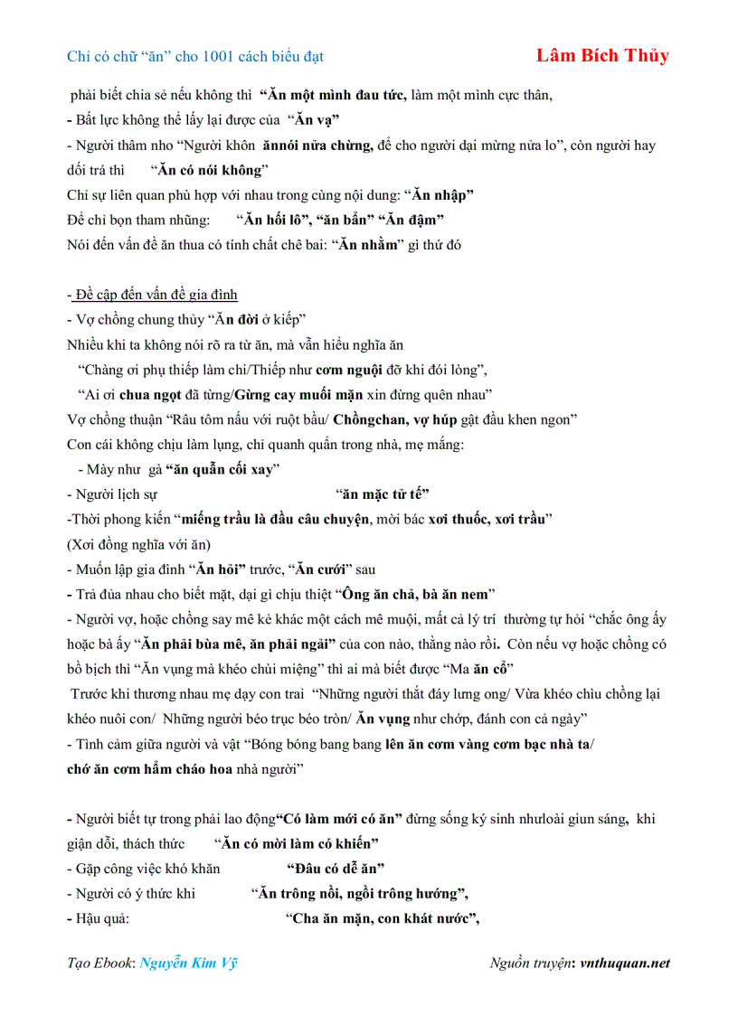 image for page Ebook Chỉ có chữ ăn cho 1001 cách biểu đạt Lâm Bích Thủy