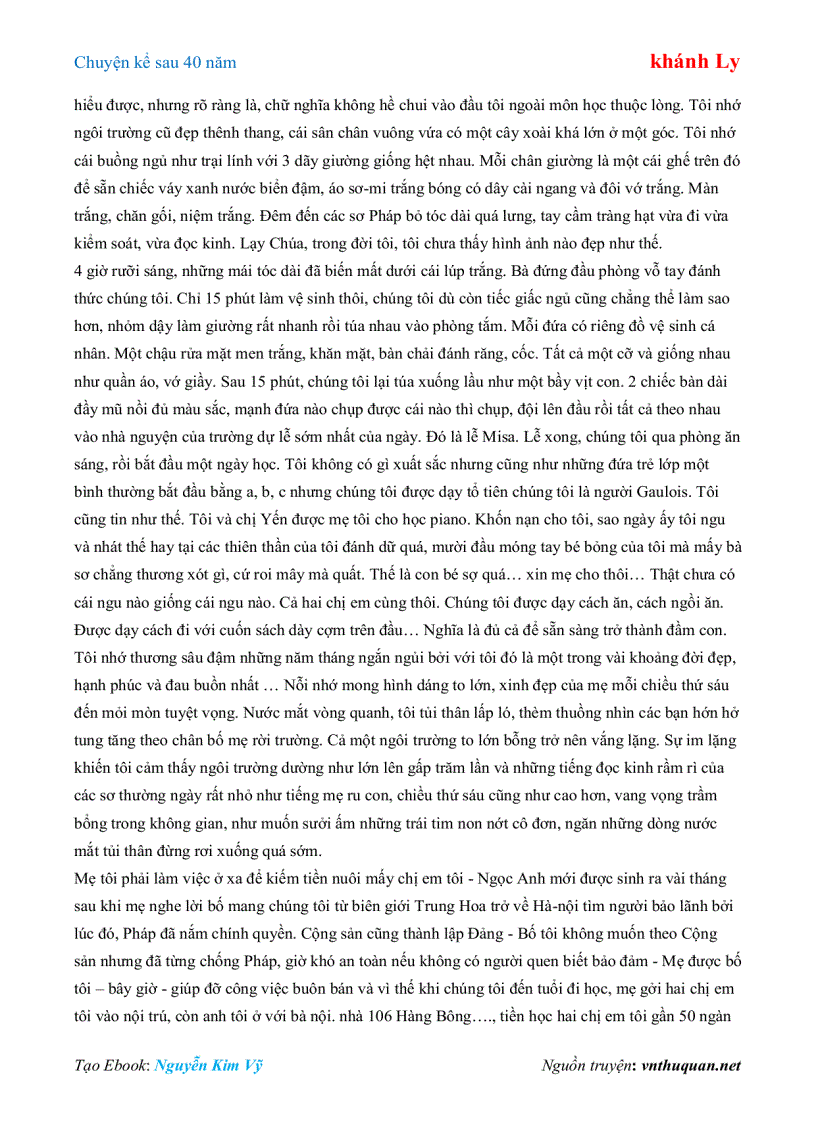 image for page Ebook Chuyện kể sau 40 năm khánh Ly