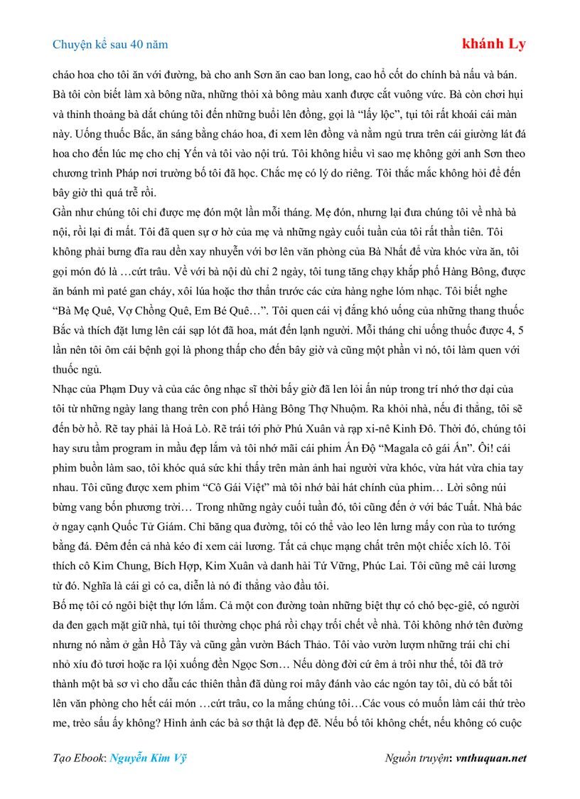 image for page Ebook Chuyện kể sau 40 năm khánh Ly