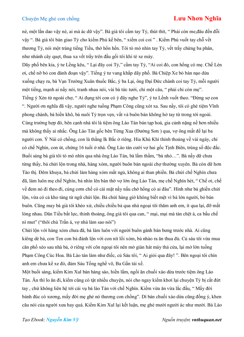 image for page Ebook Chuyện Mẹ ghẻ con chồng Lưu Nhơn Nghĩa