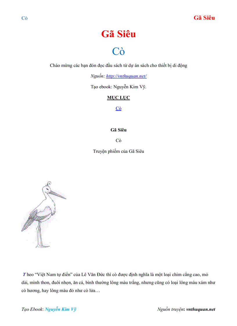 image for page Ebook Cò Gã Siêu