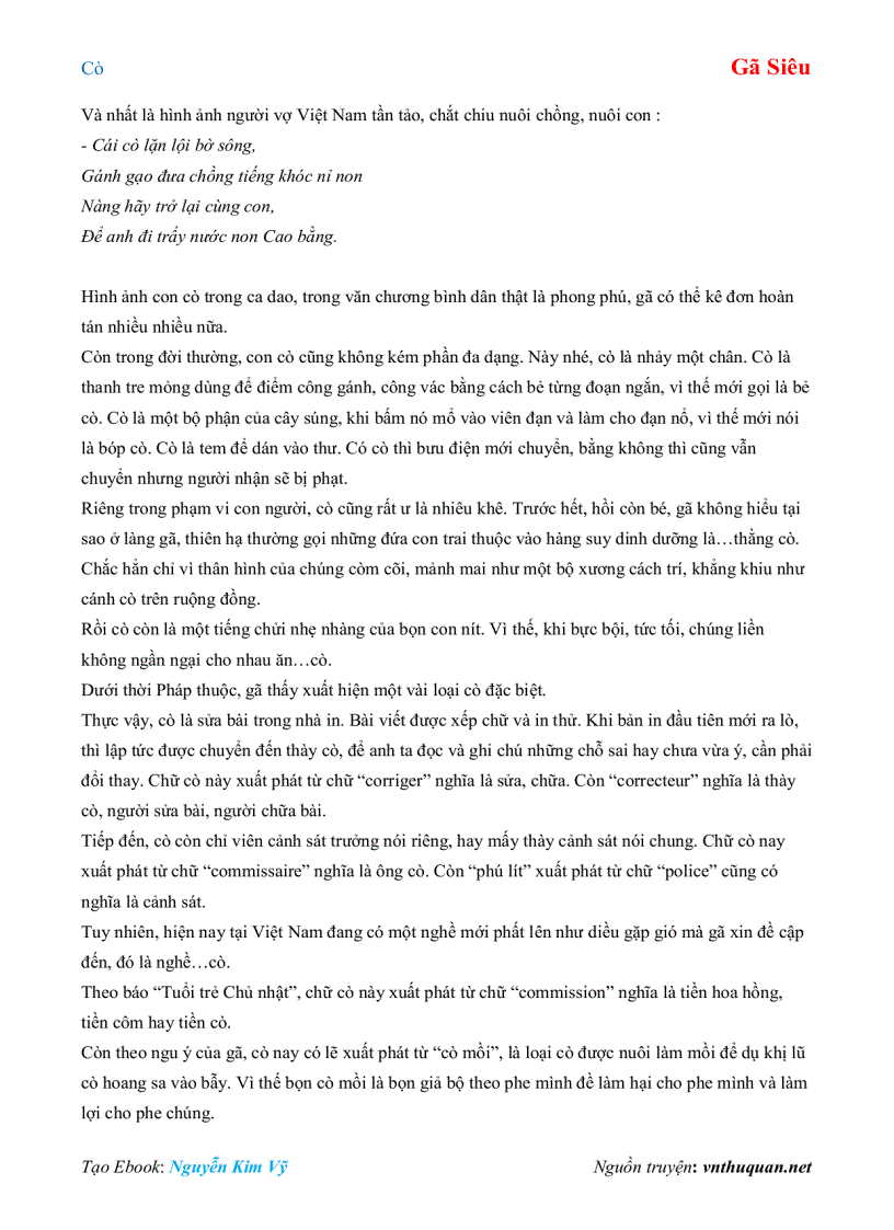 image for page Ebook Cò Gã Siêu
