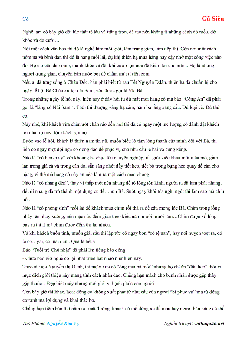 image for page Ebook Cò Gã Siêu