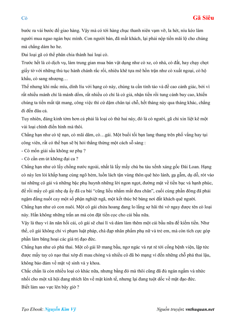 image for page Ebook Cò Gã Siêu