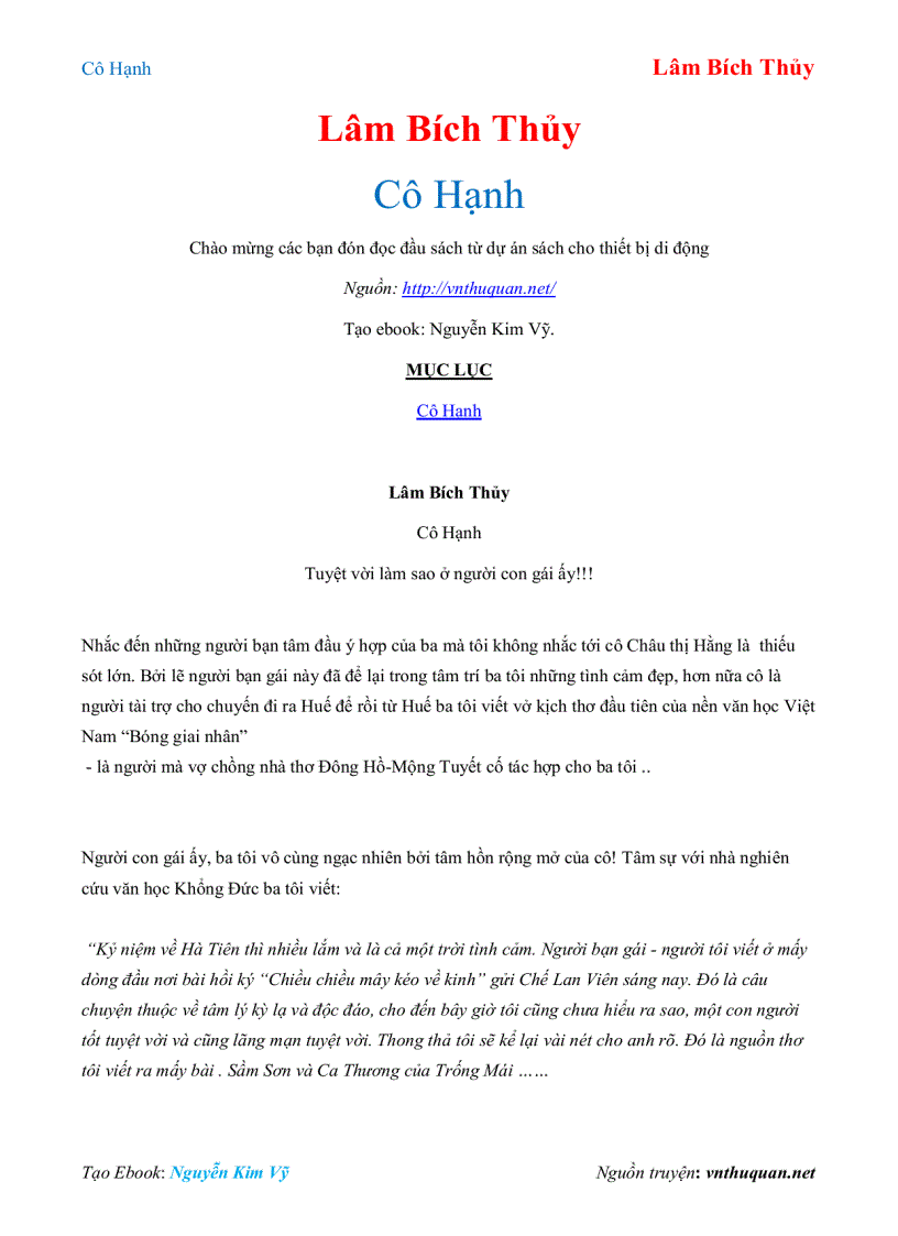 image for page Ebook Cô Hạnh Lâm Bích Thủy