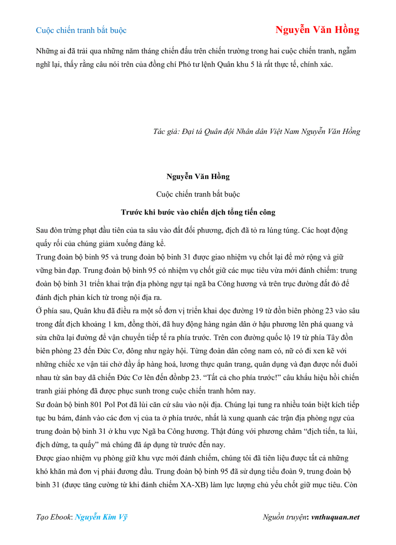 image for page Ebook Cuộc chiến tranh bắt buộc Nguyễn Văn Hồng