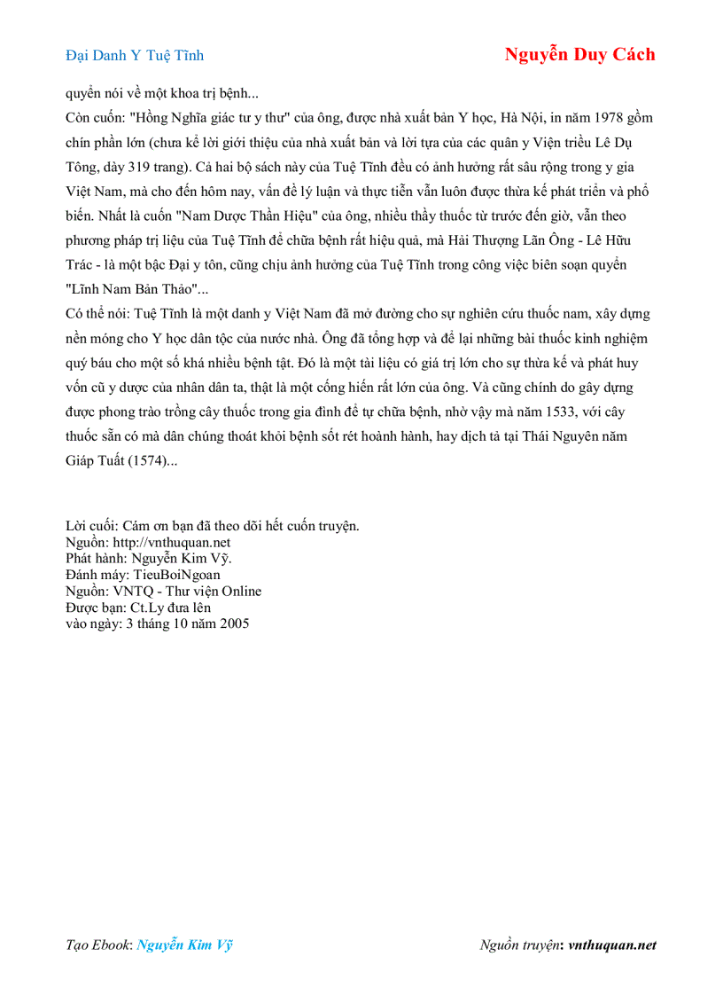 image for page Ebook Đại Danh Y Tuệ Tĩnh Nguyễn Duy Cách