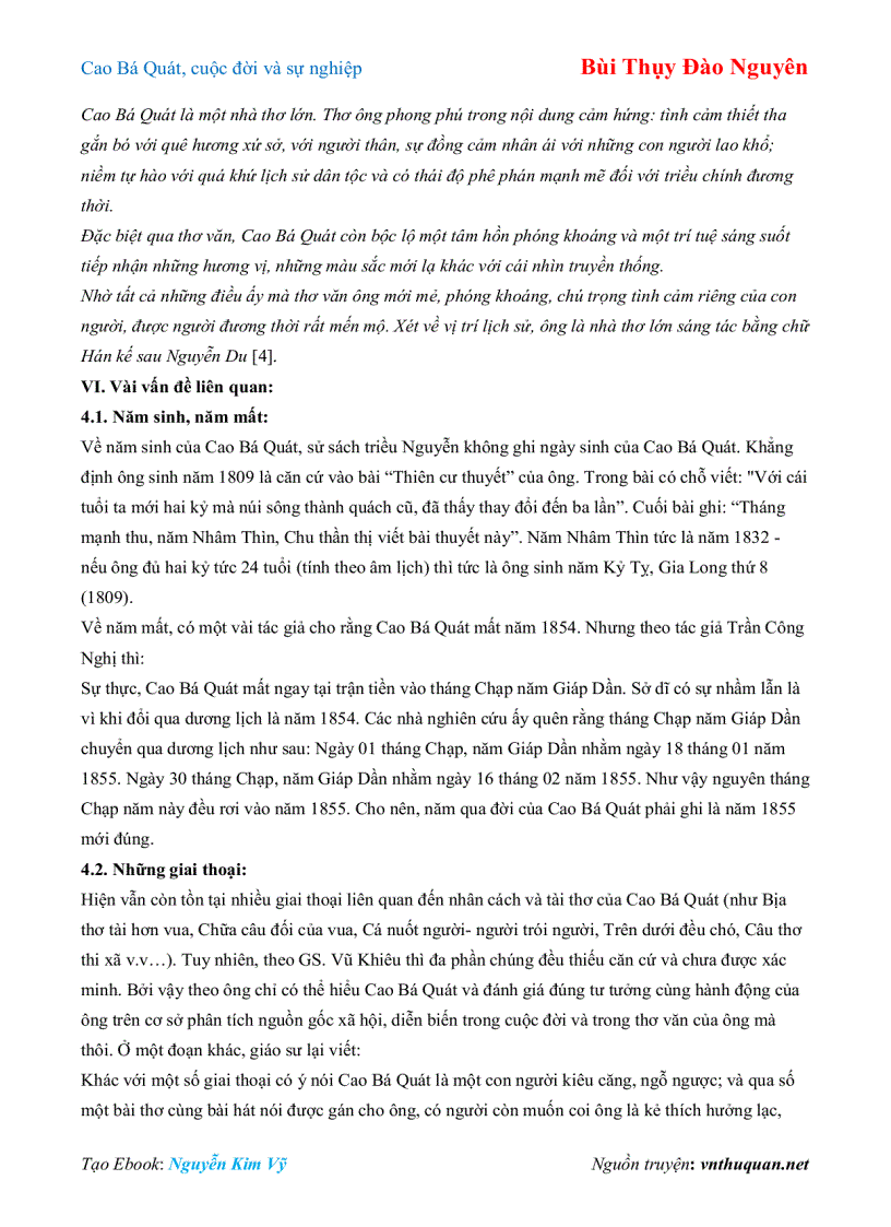 image for page Ebook Cao Bá Quát cuộc đời và sự nghiệp Bùi Thụy Đào Nguyên