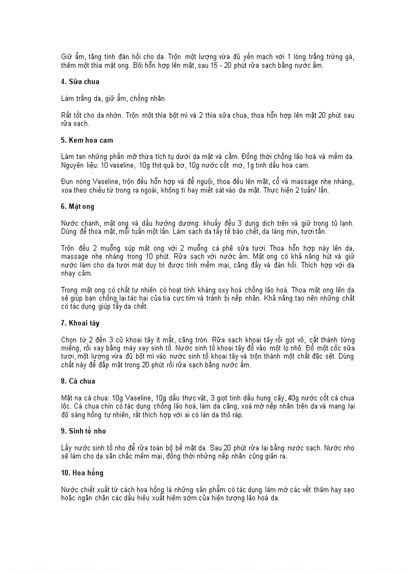 image for page Những bí quyết làm đẹp