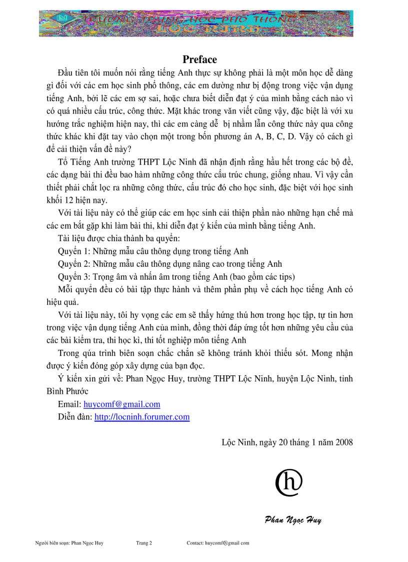 image for page Những mấu câu thông dụng trong tiếng Anh