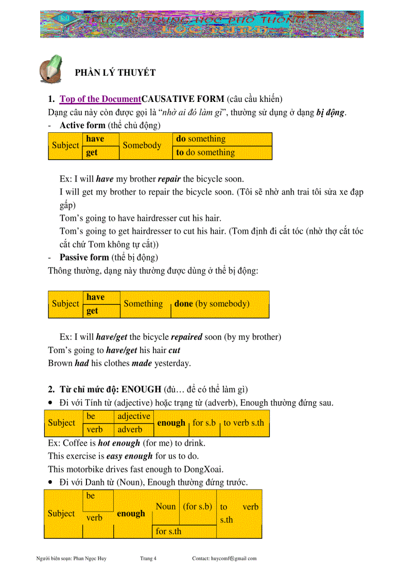 image for page Những mấu câu thông dụng trong tiếng Anh