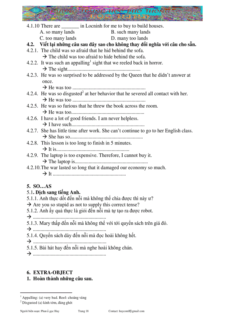 image for page Những mấu câu thông dụng trong tiếng Anh