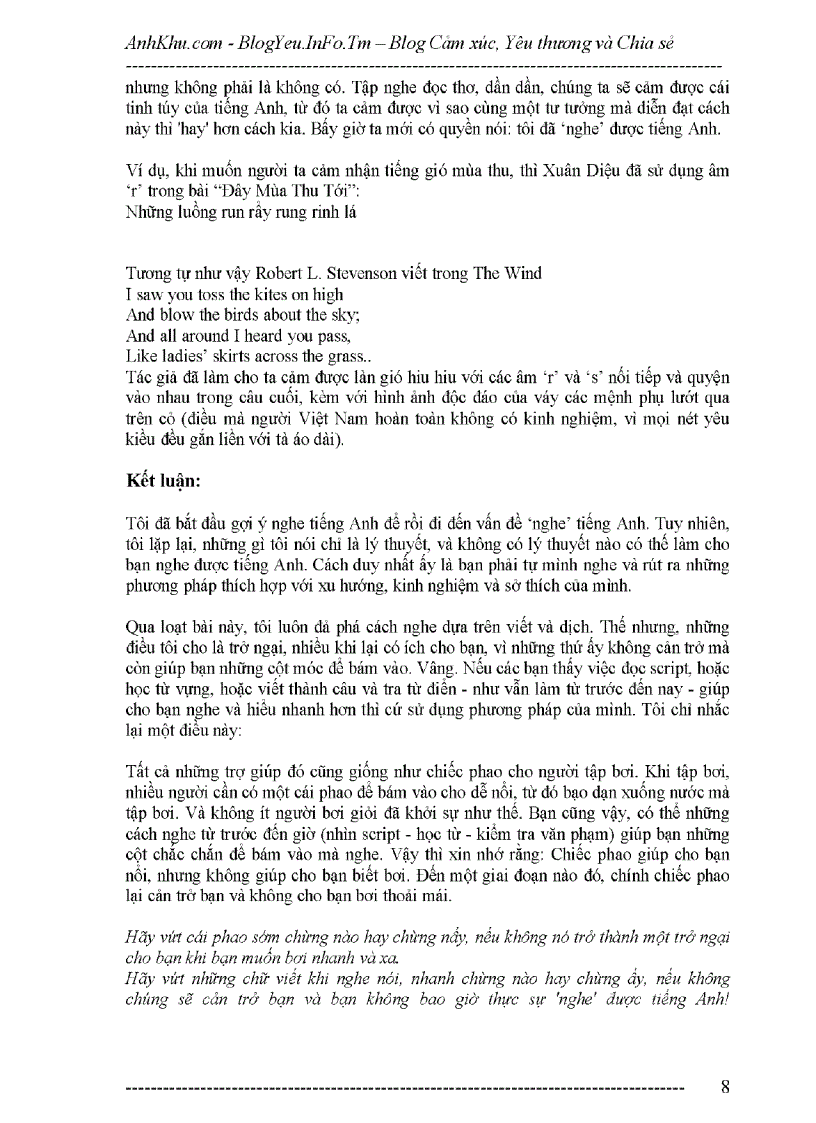 image for page Cách học tiếng anh có hiệu quả