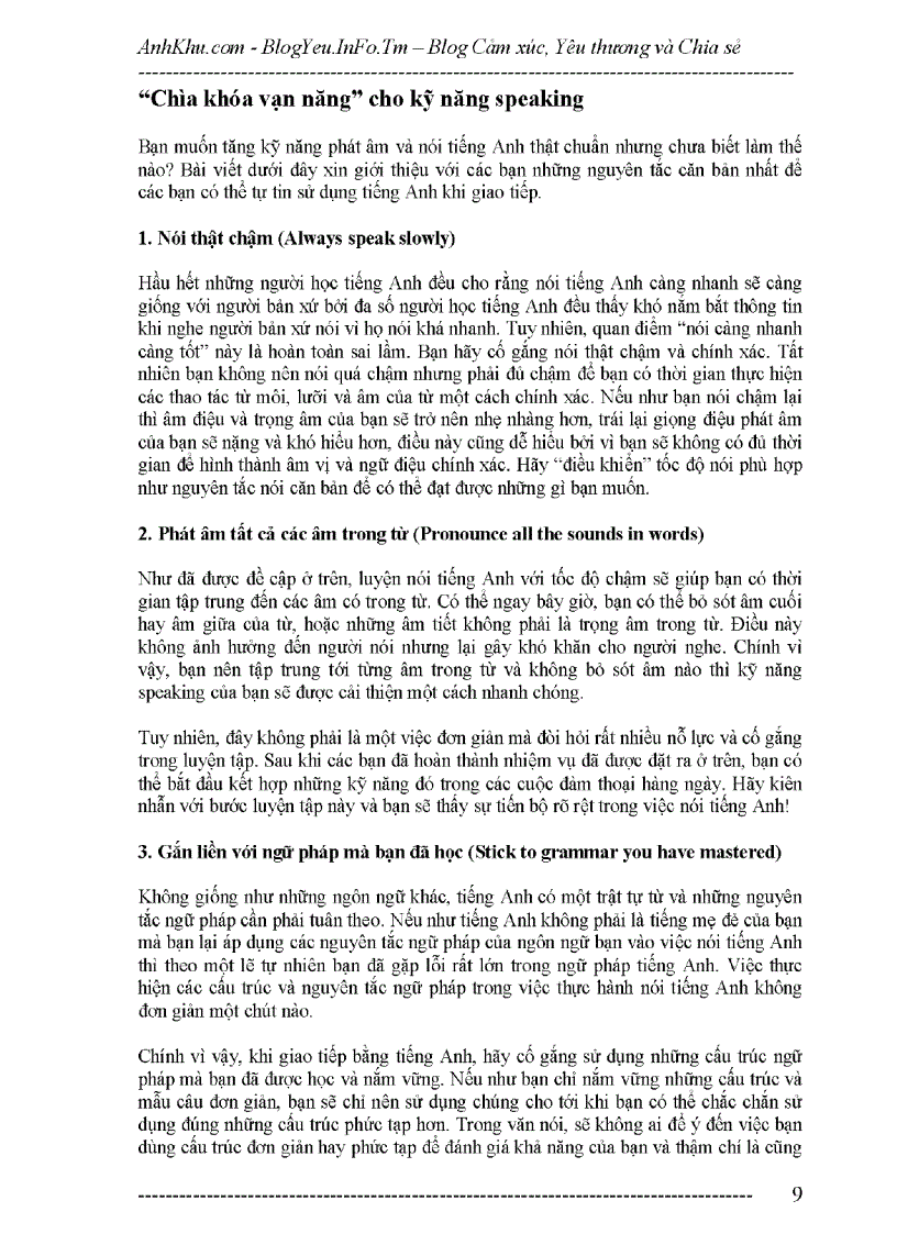 image for page Cách học tiếng anh có hiệu quả