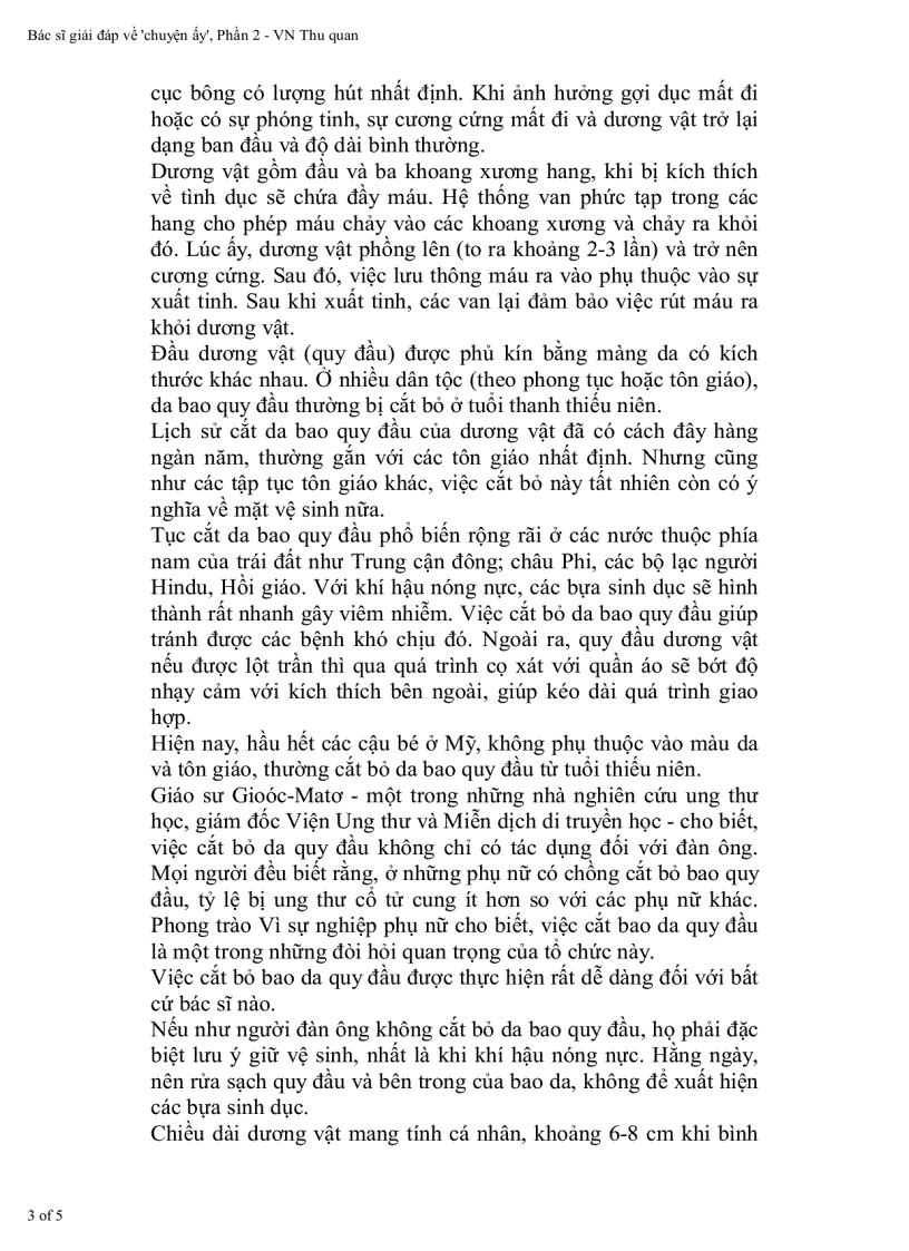 image for page Hỏi đáp với bác sỹ về tình dục