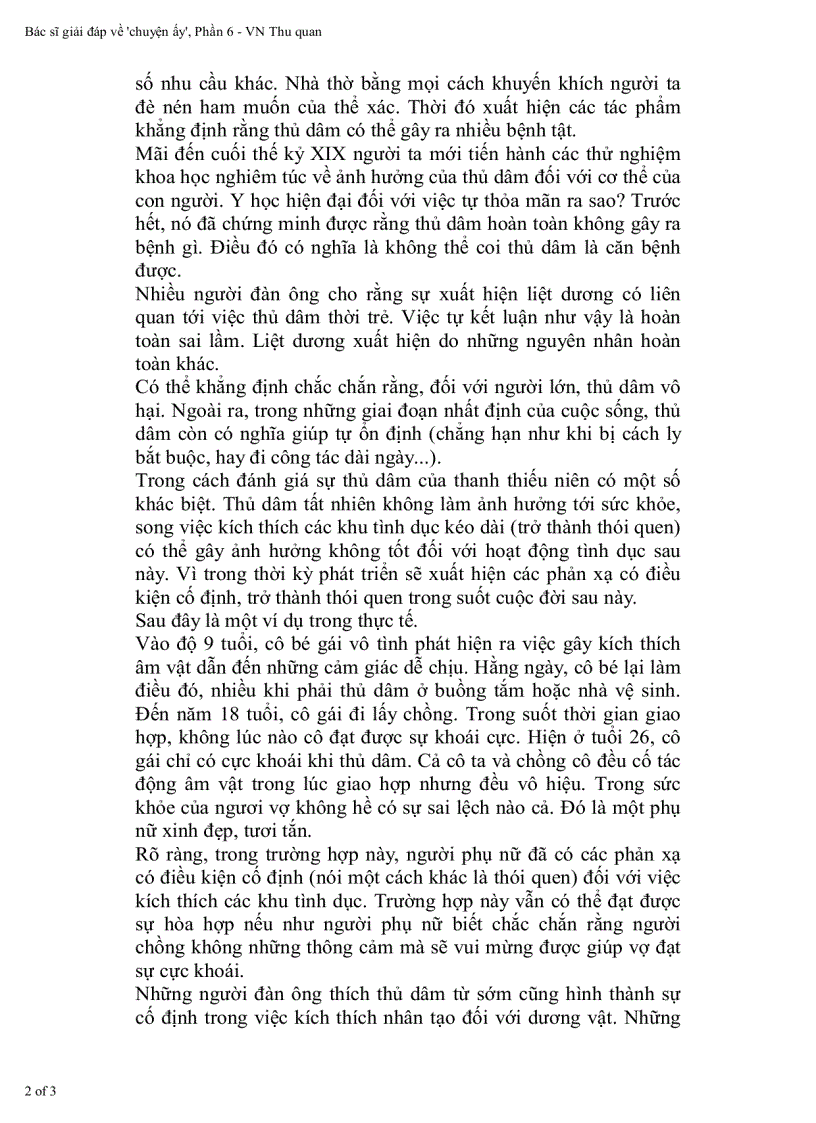 image for page Hỏi đáp với bác sỹ về tình dục