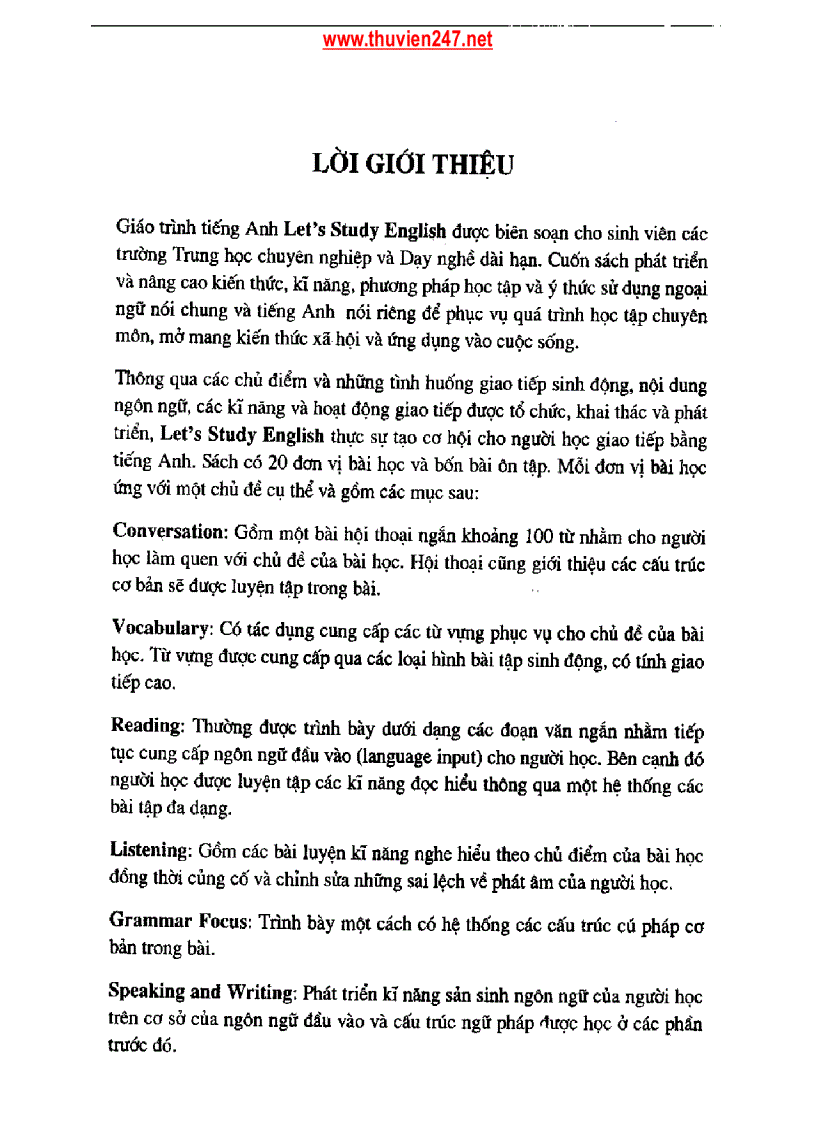 image for page Giáo trình tiếng anh