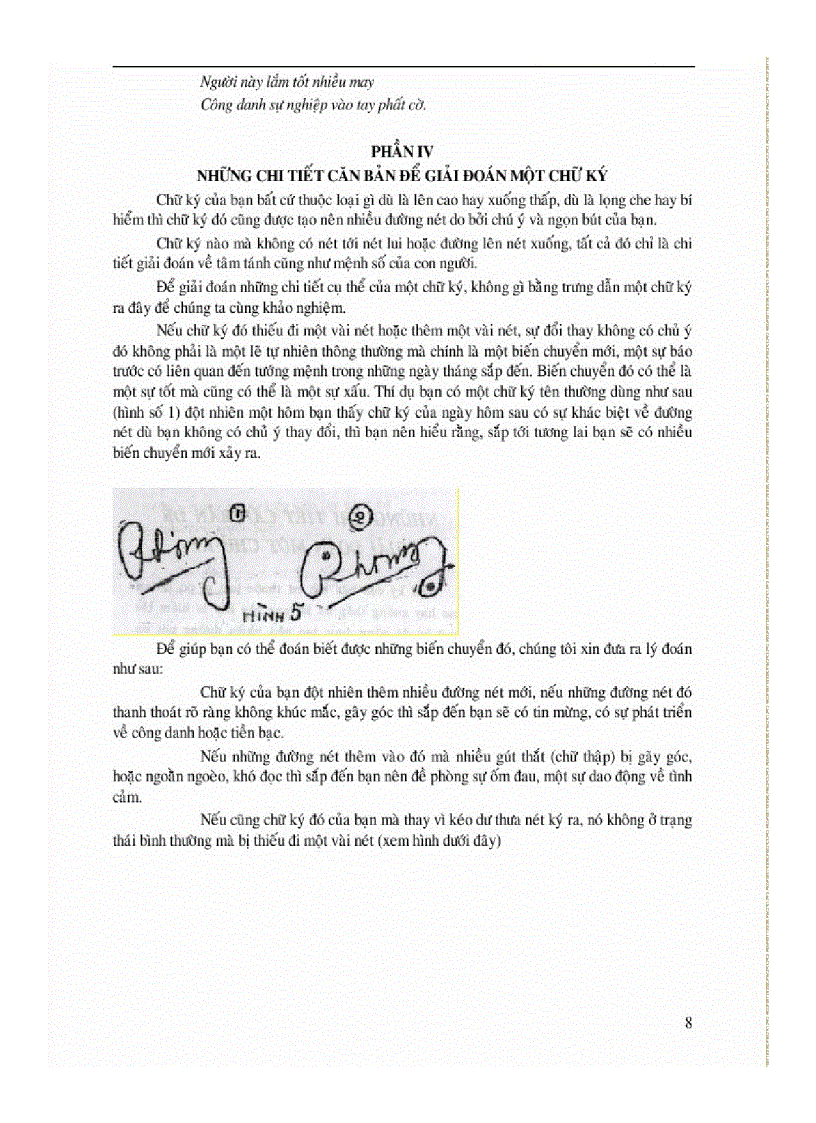 image for page Huyền bí đời người Nghệ thuật xem chữ ký