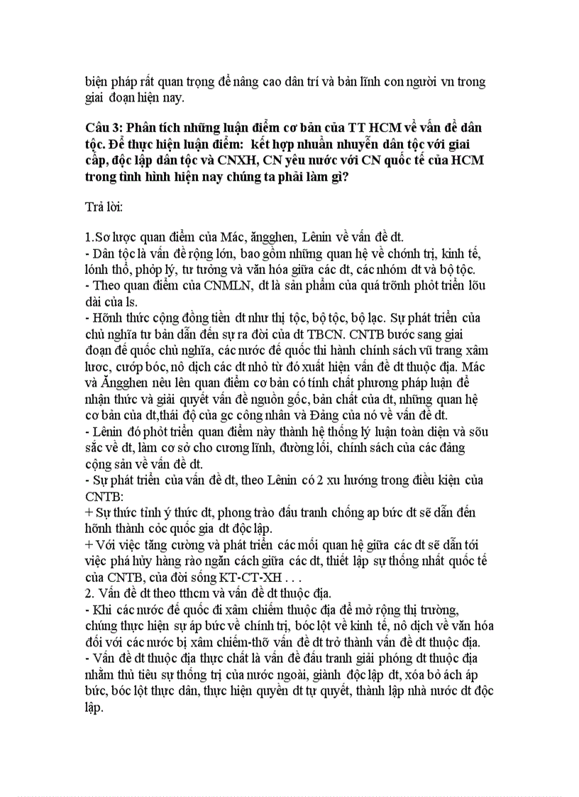 image for page Đề cương Ôn tập tư tưởng hồ chí minh